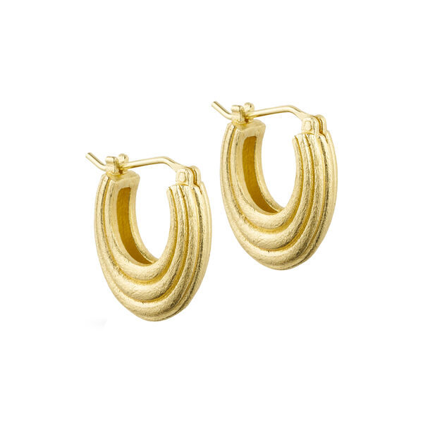 Belis earrings, gold plated, Pure by Nat