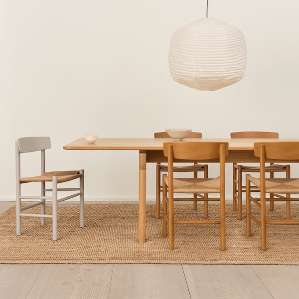 J39 Mogensen Chair, pebble grey/natural, Fredericia Furniture