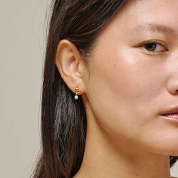 Nara Ball earrings, mint, ENAMEL Copenhagen