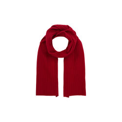 Sara Scarf, cherry red, CARE BY ME