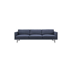 5623 Calmo 80 3-seater Sofa, dark blue/black, Fredericia Furniture