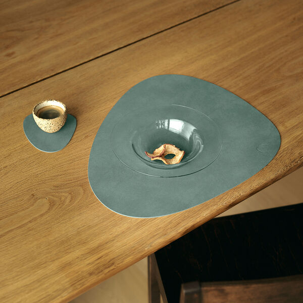 Nupo table mat Curve L, pastel green, LIND DNA