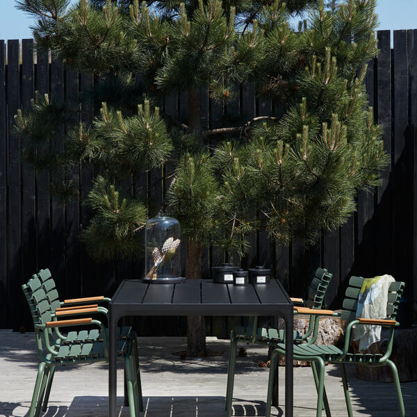 ReCLIPS Bamboo Dining Chair, olive green, HOUE