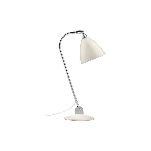 Bestlite BL2 Table Lamp, soft white semi matt/chrome Bestlite BL2 Table Lamp, soft white semi matt/chrome, GUBI