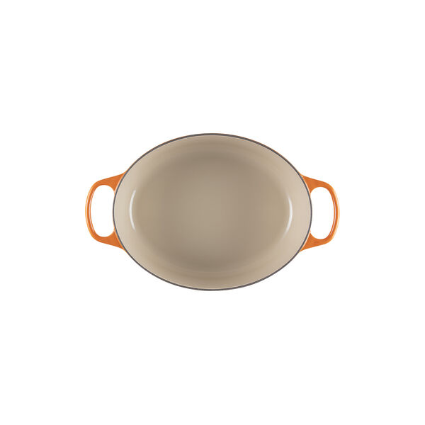 Signature cast iron oval casserole &Oslash; 31 cm, volcanic, Le Creuset