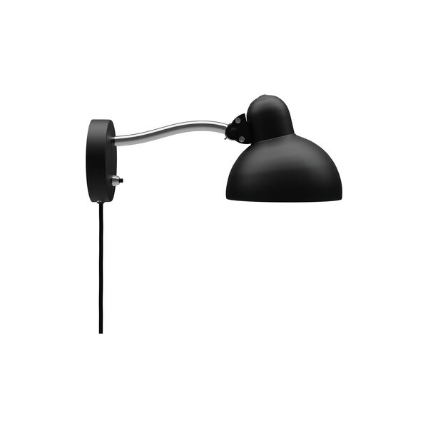 KAISER idell&trade; 6567-W Wall Lamp, matt black, Fritz Hansen