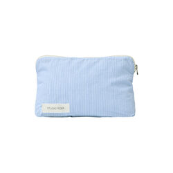 Celia Mini Toiletry Bag, milk stripe, Studio Feder