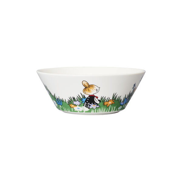 Moomin Bowl Ø 15 cm Little My and Meadow Moomin Bowl Ø 15 cm Little My and Meadow, Moomin Arabia