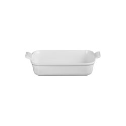 Heritage Rectangular Dish 32 cm, white, Le Creuset