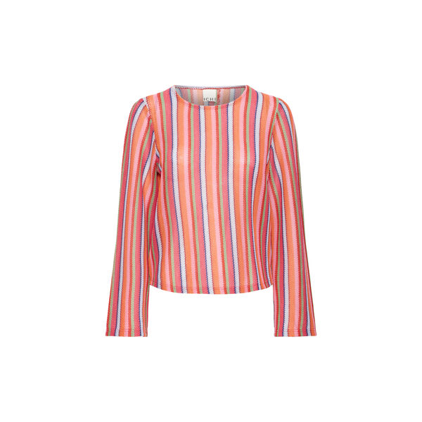 IHLIBELLA LS T-shirt, multi stripe, ICHI