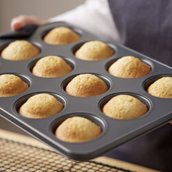 Muffin Pan for 12 pcs, latte, Blomsterbergs