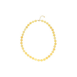 Jasmine small necklace, yellow, Nuni Copenhagen