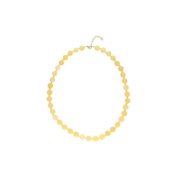 Jasmine small necklace, yellow, Nuni Copenhagen