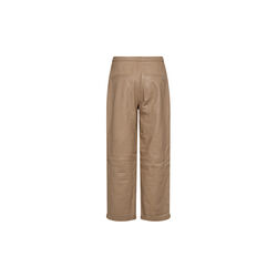 PD-Lanni Leather Cropped Pant, camel, Pieszak
