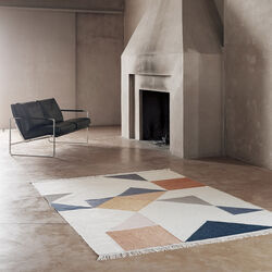 Memo Rug, rust, Linie Design