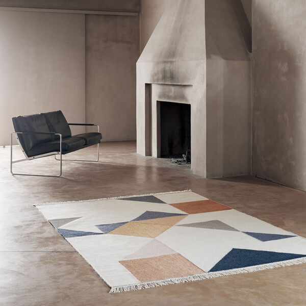 Memo Rug, rust, Linie Design