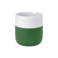 Fluted Contrast Mug 35 cl, forest green Fluted Contrast Mug 35 cl, forest green, Royal Copenhagen