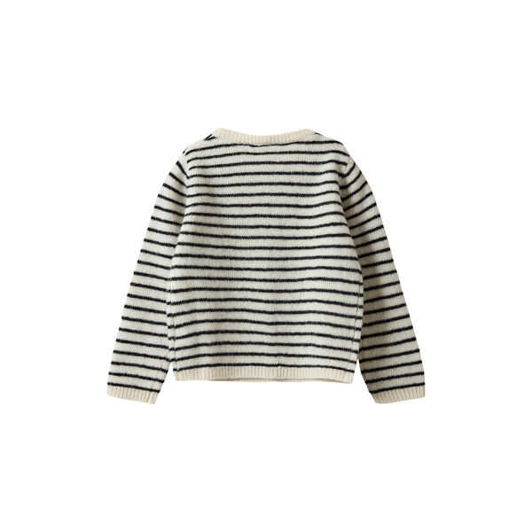 CisseKB Cardigan, off white striped, Sofie Schnoor