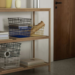 KAGO Storage basket Square M, mazarine blue, Blomus