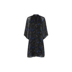ChionoBBWendisa dress, black blue leopard print, Bruuns Bazaar