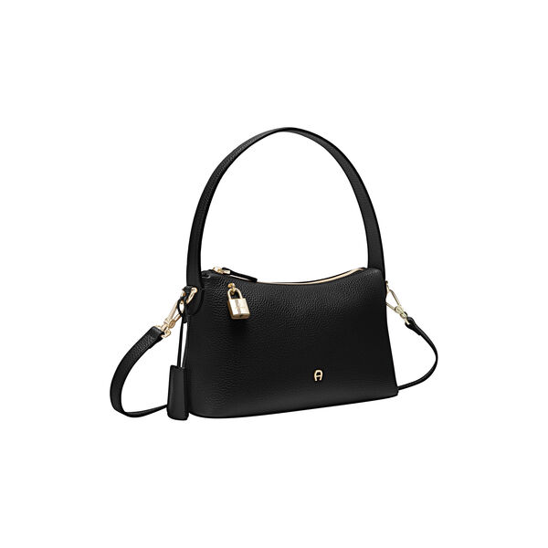 Delia Hobo Bag | Black, Aigner