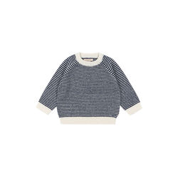 Berle Knit Sweater, ensign blue/buttercream, Konges Sløjd