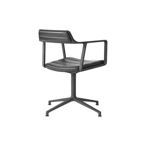 VIPP452 Swivel Chair with Gliders, black/black VIPP452 Swivel Chair with Gliders, black/black, Vipp