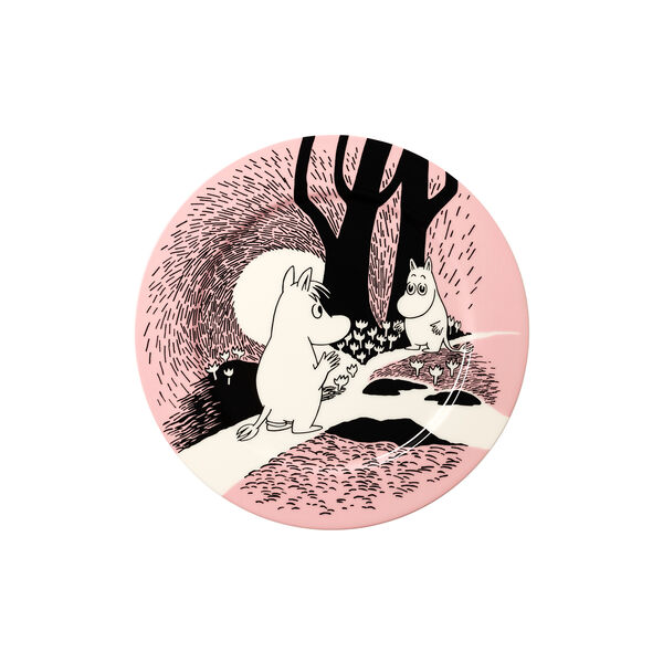 Moomin serving plate Love, Moomin Arabia