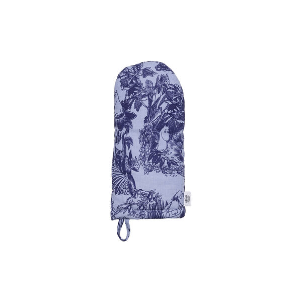 Moomin oven glove Mysterious Forest, blue, Moomin Arabia