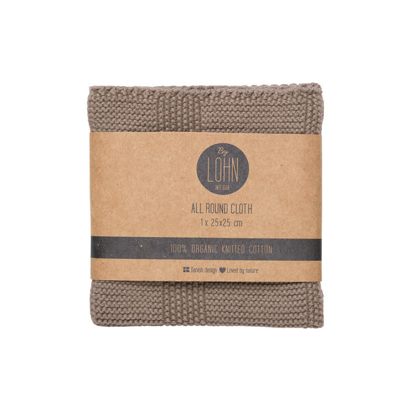 Knitted Cloth, ginger snap Knitted Cloth, ginger snap, By LOHN