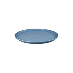 Coupe dinner plate 27 cm, chambray, Le Creuset