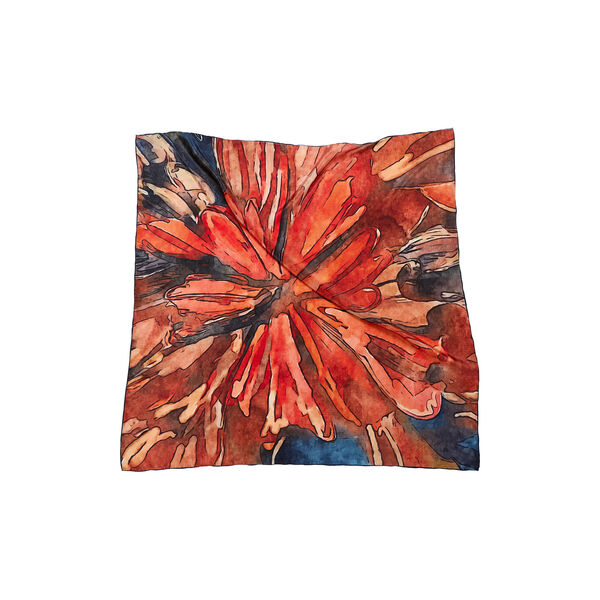 ORANGE FLOWER scarf, orange, Bella Ballou