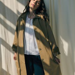 Alma Trenchcoat, sand, LA RŌUGE