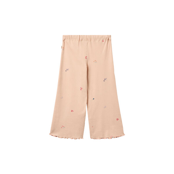Set T-shirt S/S & Pants Alicia, rose flowers, Wheat