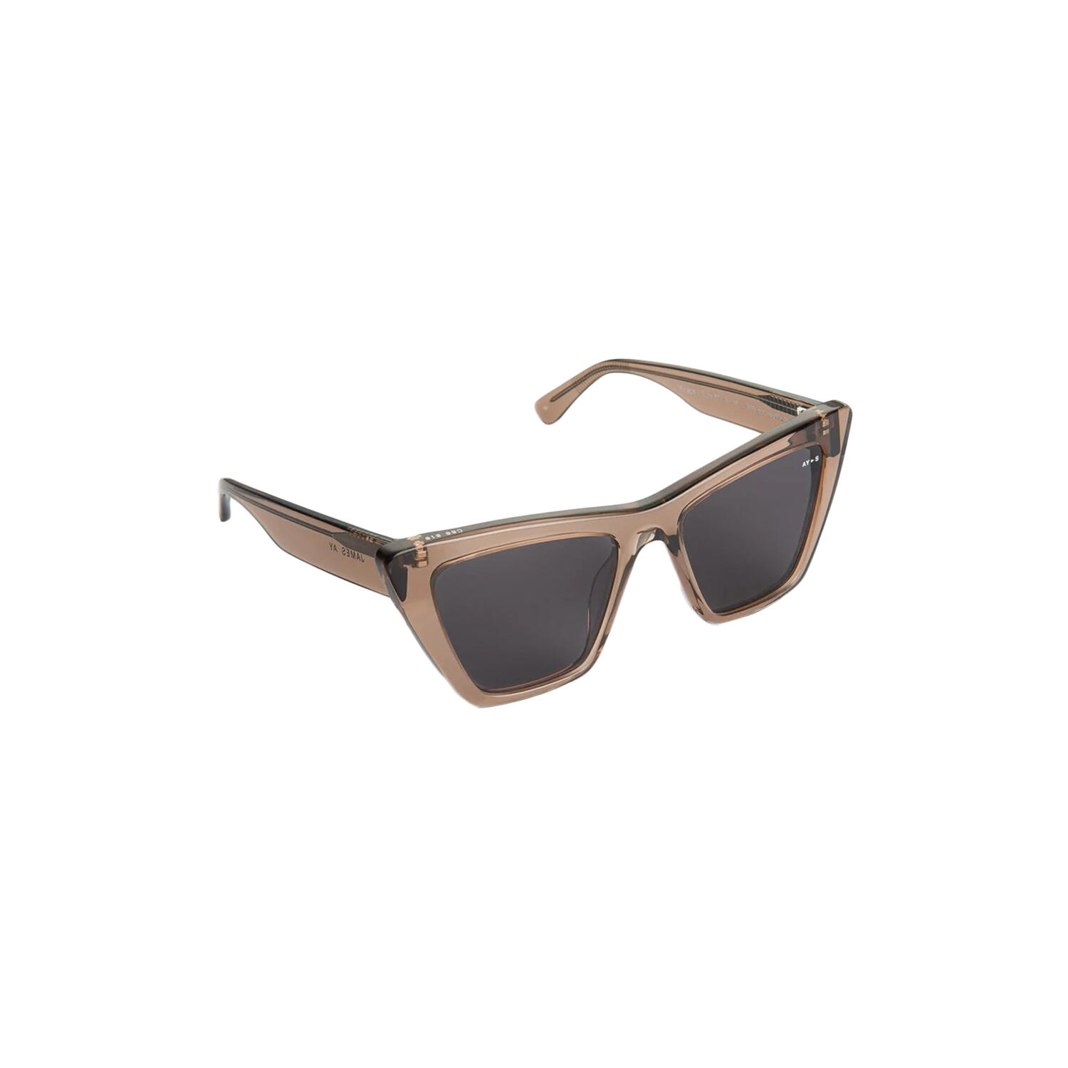 Mirage Sunglasses, transparent coffee brown