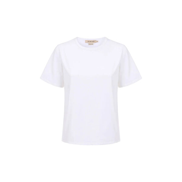 Loose Fitted Classic T-Shirt, nair white, ELISE GUG