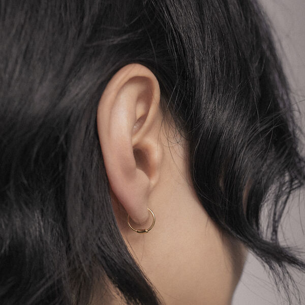 Basic Hoops, gold, Maria Black