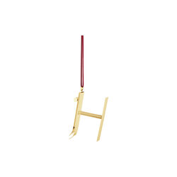 Christmas letter ornament H, Georg Jensen