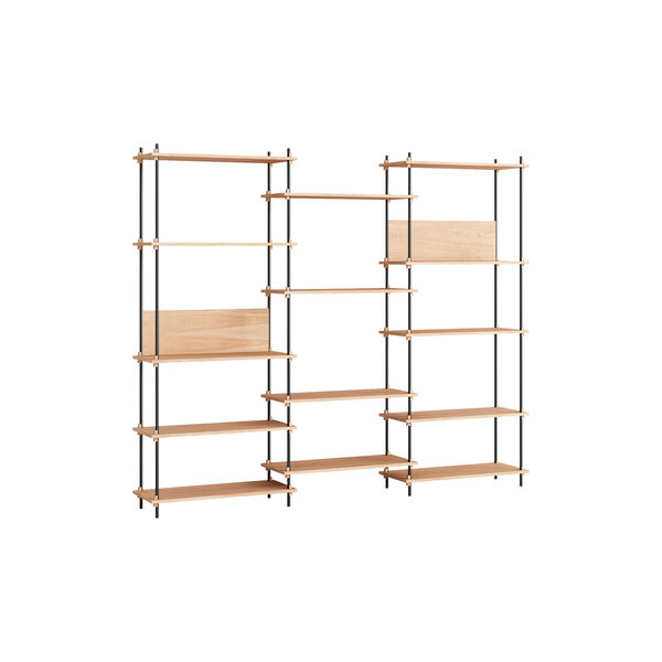 Shelving System 2003A, oak, MOEBE
