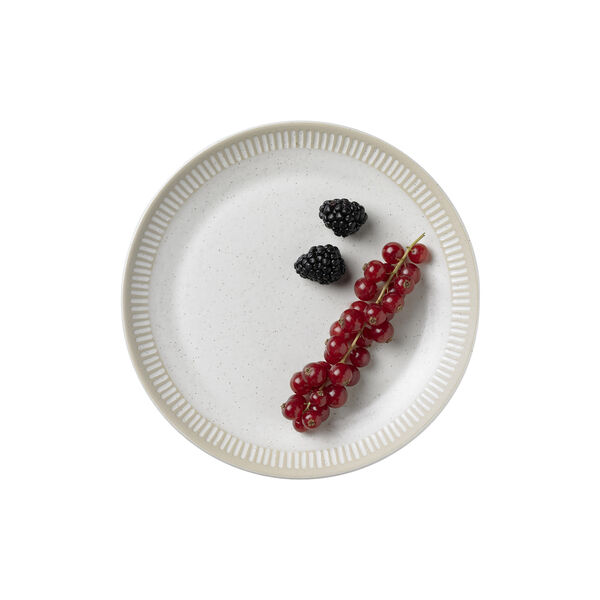 Colorit Plate Ø 19 cm, sand Colorit Plate Ø 19 cm, sand, Knabstrup Keramik