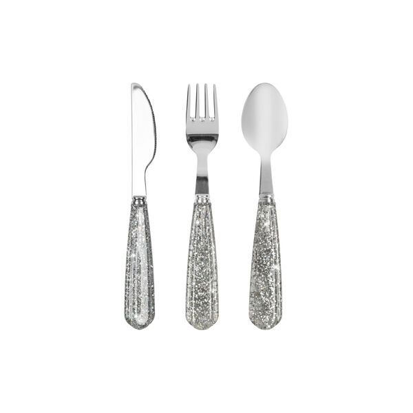 Sparkly Cutlery, sparkling blue Sparkly Cutlery, sparkling blue, Konges Sløjd