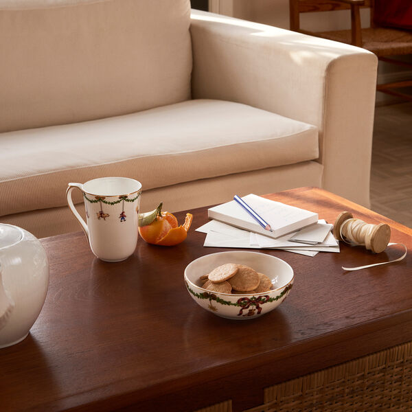 Star Fluted Christmas Bowl 50 cl, Royal Copenhagen