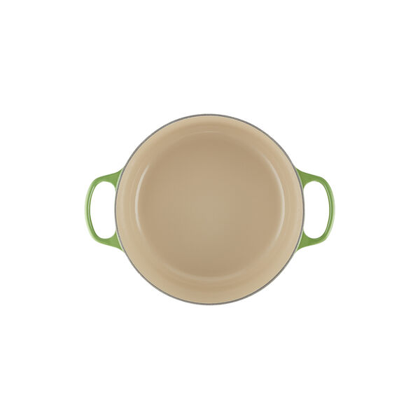 Signature round cast iron pot &Oslash; 28 cm, bamboo green, Le Creuset