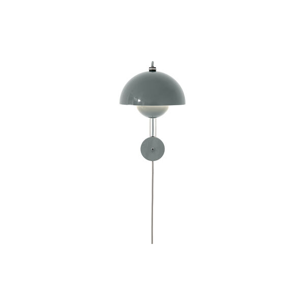 Flowerpot VP8 | Stone Blue | Wall Lamp, &Tradition