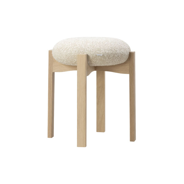 Pioneer Stool, lacquered oak/Zero 0001, Fredericia Furniture