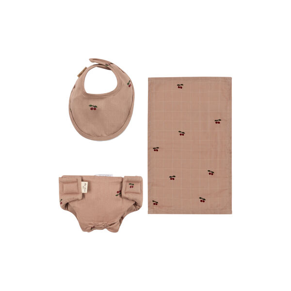 Doll Nursery Set, cherry blush, Konges Sl&oslash;jd