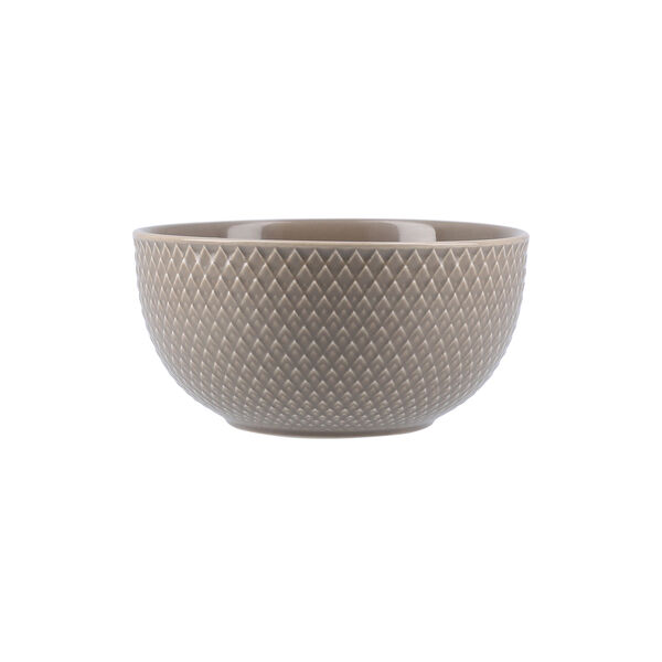 Rhombe Earth Bowl, clay, Lyngby Porcel&aelig;n