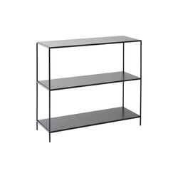 Shelf&nbsp;Low, black, Abstracta&reg; System