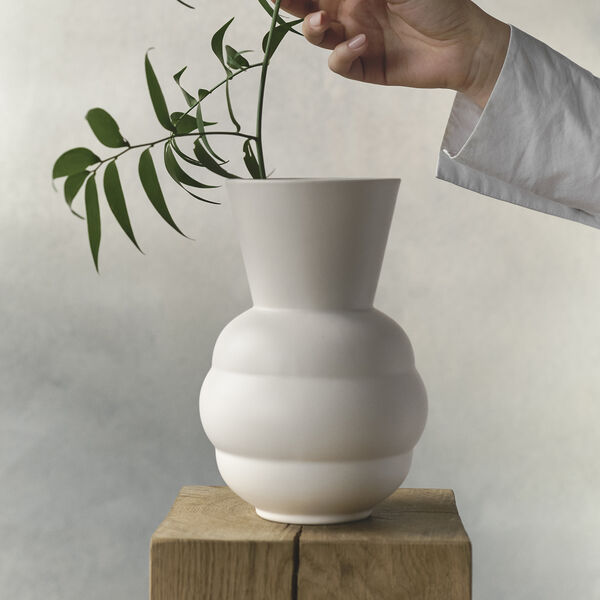 Tortus Archie vase No 1, white Tortus Archie vase No 1, white, Knabstrup Keramik