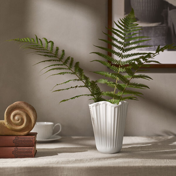 Hammersh&oslash;i Unfold Vase, white, K&auml;hler